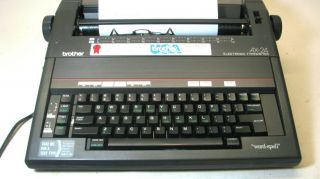 Brother AX - 24 Electronic Typewriter Word Spell 2