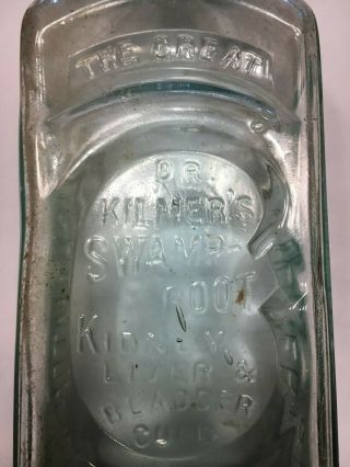 The Great Dr.  Kilmer ' s Swamp Root Kidney Liver & Bladder Cure Bottle 3