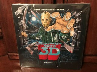 Friday The 13th Part 3 Soundtrack 1st Pressing Oop Nm Cleaned