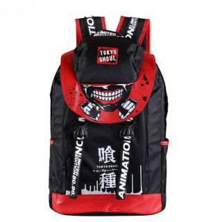 Fashion Anime Tokyo Ghoul Backpack Shoulders Bag Hiking School Bags Travel Gifts