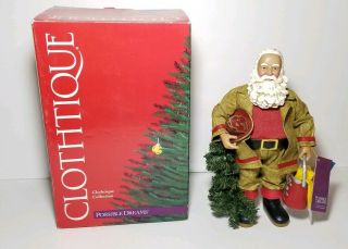 Possible Dreams Clothtique Santa Home From The Station 713398 Fireman