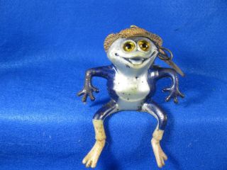 1966 Russ Berrie Oily Jiggler " Fruggy " Frog