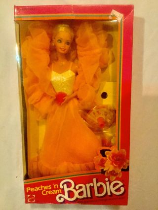 Peaches And Cream Barbie Doll 1980s