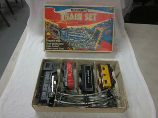 Vintage Mechanical Wind - Up Marx Train Set Box 526