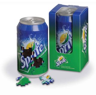 Sprite Soda Can 3 - D Puzzle 40 Piece Jigsaw Puzzle Actual Size