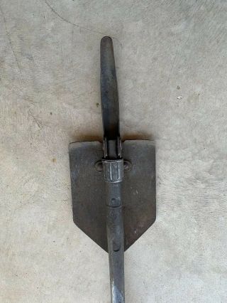 Vintage Ames 1940s US ARMY Entrenching Tool Folding Shovel 2