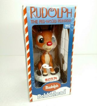 2001 Rudolph The Red Nosed Reindeer Bobblehead Figure Island Of Misfit Toys