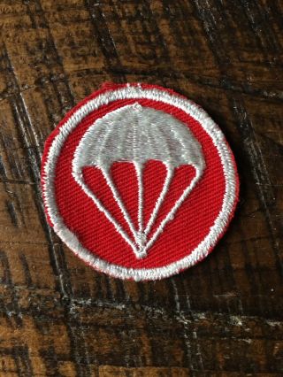 Wwii Us Airborne Artillery Engineer Parachute Cap Patch