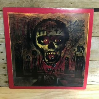 Slayer - Seasons In The Abyss Lp Vg,  /vg