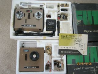 Vintage Futaba Digital Proportional Radio Control System Fp 2e Fp 2f 2 Ch