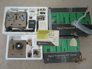 Vintage Futaba Digital Proportional Radio Control System FP 2E FP 2F 2 Ch 2