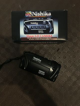 3 - D Nishika N9000 Vintage Camera Exclusive Quadra Lens System - [with Box]