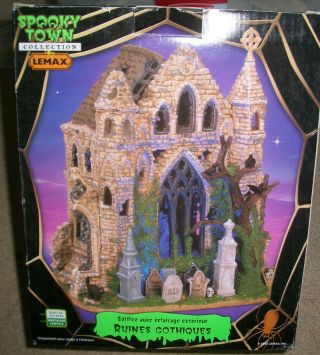 2007 Lemax Spooky Town ‘gothic Ruins’ 65342 Michaels