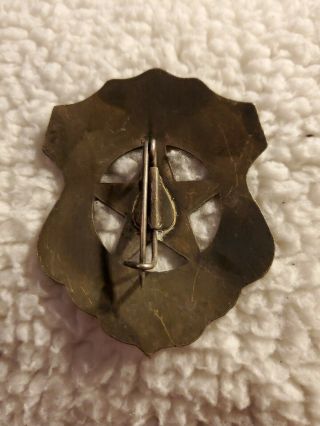 Very old Authentic U.  S MARSHAL BADGE. 2