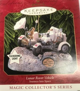 Hallmark Keepsake Ornament Lunar Rover Vehicle,  Journeys Into Space