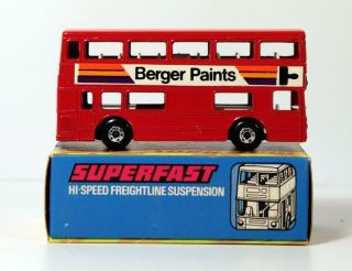 Lesney Matchbox Superfast No 17 The Londoner bus,  in NM 