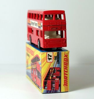 Lesney Matchbox Superfast No 17 The Londoner bus,  in NM 