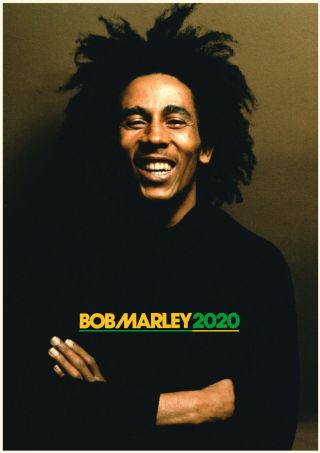 2020 Wall Calendar [12 Page A4] Bob Marley Vintage Music Poster Photo M1245