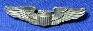 Wwii Sterling Army Air Forces Pilot Wings Badge By Amico