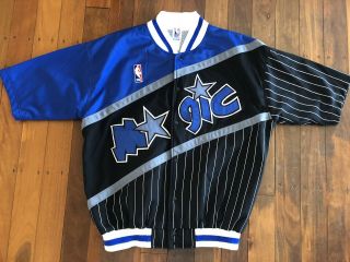 Vintage Nba Spalding Orlando Magic Basketball Warm Up Jacket