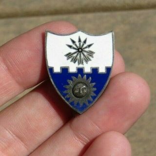 1930s - Ww2 22nd Infantry Regiment Di Ns Meyer - Sterling Distinctive Insignia Pin