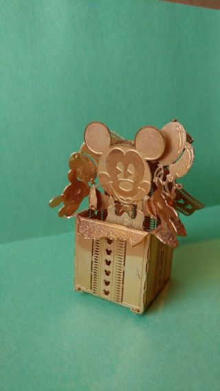 Danbury Gold Christmas Disney Gold Plated - Mickey Mouse - Ornament