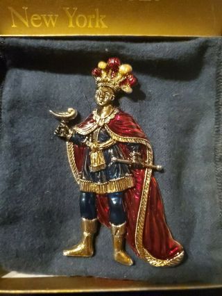Metropolitan Museum Of Art York King Gaspar Magi Wise Man Ornament