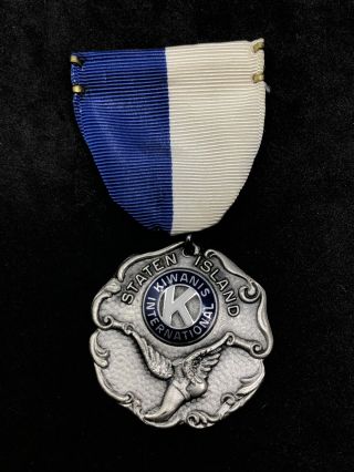 Dieges & Clust Medal Ribbon Staten Island Kiwanis International 220 Yd Dash 49