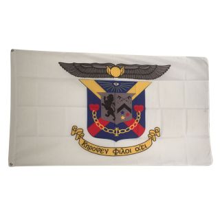 Delta Kappa Epsilon Dke Crest Flag 3 