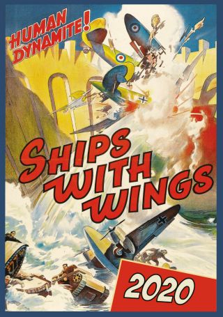 2020 Wall Calendar [12 Pages A4] Airplane War Wwii Vintage Movie Poster M428