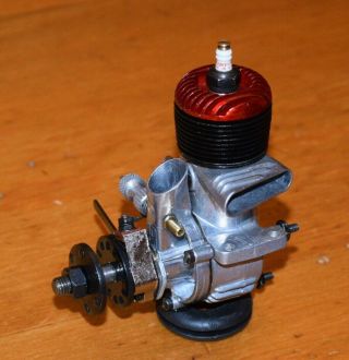 1950 O&r 33 Red Head Ignition Model Airplane Engine.  33 Vintage 5.  5cc Motor Cl
