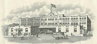 Billhead,  E.  C.  Hall Company,  312 Montello St,  Brockton,  Massachusetts Ma 1925