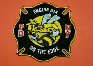 York City Fire Department Patch Engine 314