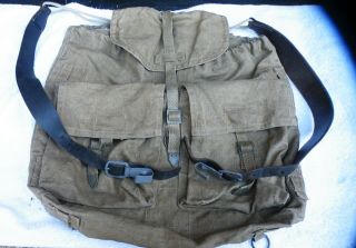 Ww 2 German Italian Russian Ww 2 Russet Bag Officer Soldier Rucksack Backpack