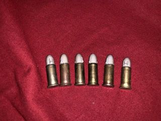Mattel Shootin Shell Bullets: Full Set Of Six (6)