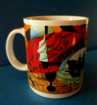 Chaleur Master Cubists Mug Pablo Picasso Pierrot And Harelquin Art By J Gris