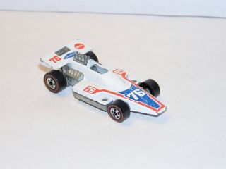 70s Hot Wheels Redline Formula 5000 White Light Special