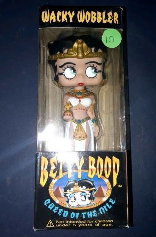 Wacky Wobbler Betty Boop Queen Of The Nile Bobblehead Cleopatra