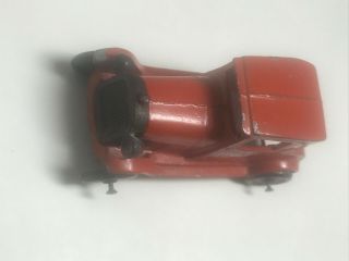 Vintage Tootsietoy Red Ford Model A Coupe