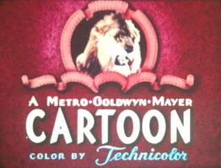 Tom And Jerry 16mm film “Love That Pup” 1949 Vintage Cartoon WOW Look At Color 2