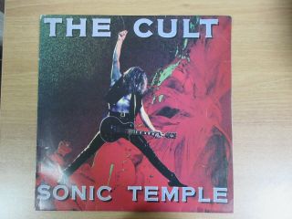The Cult - Sonic Temple Korea Pink Back Cover Vinyl Lp