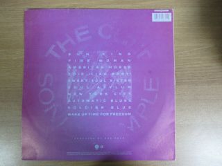 THE CULT - Sonic Temple Korea Pink Back Cover Vinyl LP 2