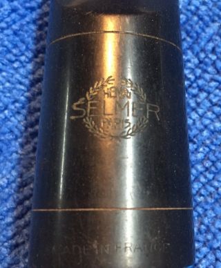 Vintage Selmer Hs Oval Eb (e Flat) Clarinet Mouthpiece