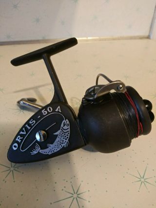 Vintage Orvis 50 - A (ultra Light) Spinning Reel - Made In Italy