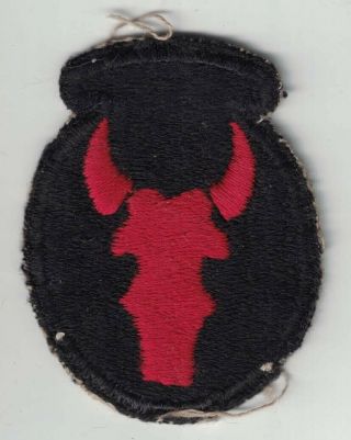 Wwii Us Army 34th Infantry Division Ssi Patch 