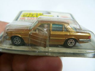 Rare Vintage Road Champs 6100 Mercedes Benz Gold in Color Still Factory 3