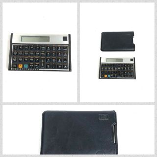 Hewlett Packard Hp Vintage Scientific Calculator 11c W/cover Great