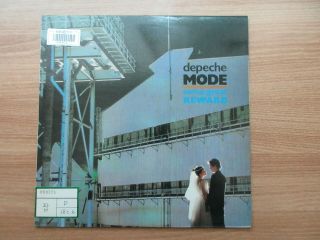 DEPECHE MODE - Some Great Reward 8 Tracks Korea Vinyl LP Insert 1985 No Barcode 2