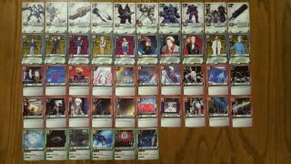 Gundam M.  S.  War Complete Endless Waltz (c/uc/r) Card Set