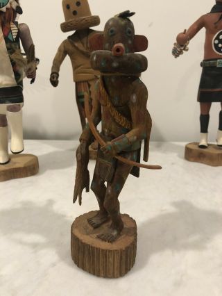 Signed Vintage Hopi Kokosori Kachina Doll by Bryan Loma 2